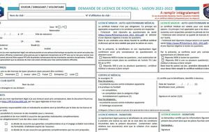 Validité certificat médical et photo saison 2023/2024